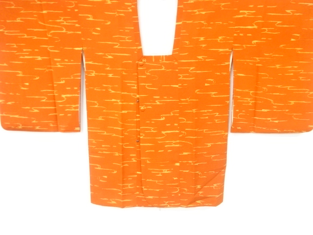 JAPANESE KIMONO / VINTAGE MICHIYUKI COAT / SILK / ABSTRACT